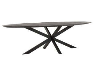 Timeless Black eettafel Shape 280 cm
