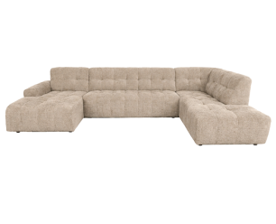Memphis Chaise L - 3-seater - Ottoman R - Haga 30 beige