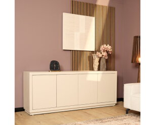 Dressoir Brussel Sand 4 deurs | 200 cm