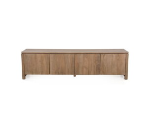 Tv meubel Dallas Naturel Mangohout 210 cm
