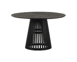 Eettafel Burundi Rond 120cm Acacia | Black