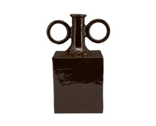 Vase Oro 1 - bruin | BY-BOO
