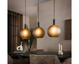 Hanglamp Bubble Frosted 3L - Frosted grijs