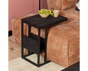 Slider | Zwart mangohout