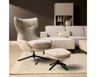 Fauteuil Olivia | Taupe