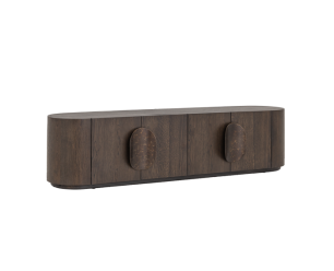 Allure TV-meubel donkerbruin 210 cm