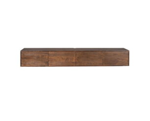 Zwevend tv meubel Vision Brown | 240 cm