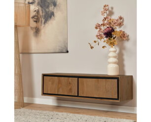 Zwevend tv meubel RichWood | 120 cm