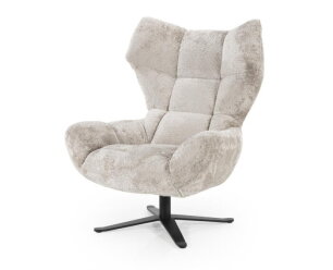 Fauteuil Paulina draaibaar – Luxe designstoel - Taupe | SEVN