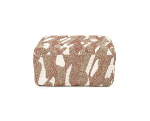 Pouf Rytm large - rood | BY-BOO