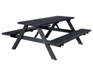 Picknickbank Julia 180cm - Zwart