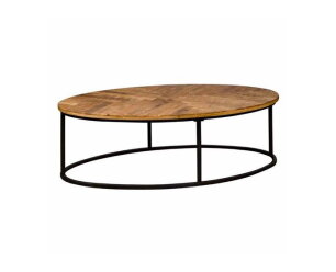 Salontafel Viola ovaal 135 cm naturel Tower Living