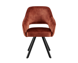 Eetkamerstoel Emilie Adore 24 Terracotta ZITTING