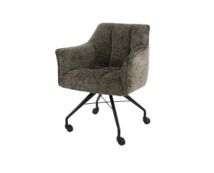 Armstoel wieltjes Raster VPE2 - Rich taupe
