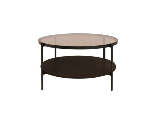HASSEL COFFEE TABLE &Oslash;84 CM TAWNY