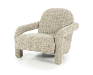 Fauteuil Monica - taupe | Eleonora