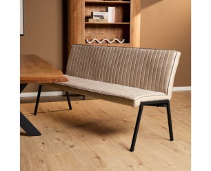 Eetkamerbank Tivoli Bull | 185 cm | Beige