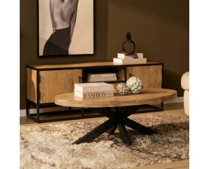 Salontafel Dakota | 130 cm | Ovaal