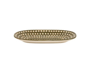 Tray Vloom 38.5x4cm - groen | BY-BOO