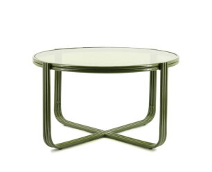 Coffee table Groovy 63x63cm - groen | BY-BOO