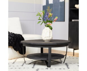 Salontafel Paras Black | 90 cm