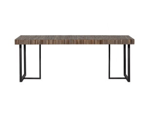 Maxime Eettafel Recycled Hout Naturel 220x90cm - WOOOD Exclusive