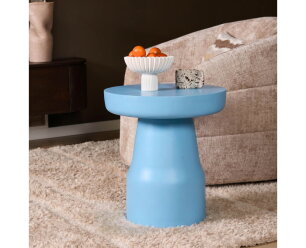 Bijzettafel Drum | Blauw