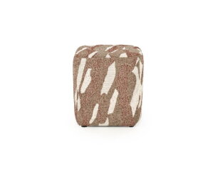 Pouf Rytm small - rood | BY-BOO