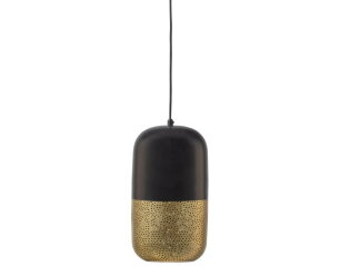Tirsa Hanglamp 36cm Metaal Zwart Brass - WOOOD Exclusive