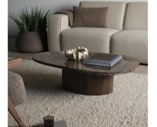 Salontafel Bradley 120x75cm - bruin | Eleonora