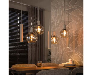 Hanglamp Sfera Tricolore 4+3L - Beige