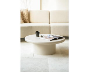 Salontafel Jade 80x80cm - zand | Eleonora