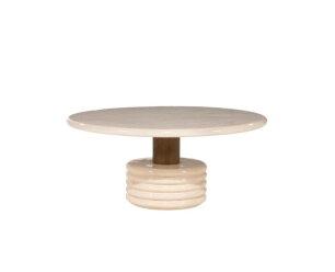 Salontafel Kyan 90x90cm - beige | Eleonora