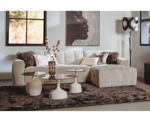 Austin 2 5-AR + Chaise L - Haga 30 beige