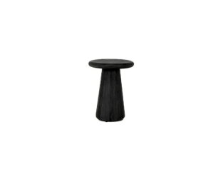 Asti Bijzettafel rond zwart 40 cm