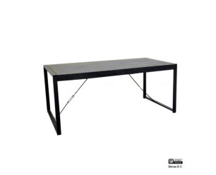Eettafel Britt Zwart | 180 x 90 cm