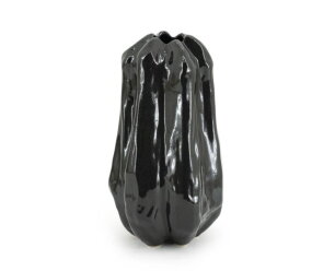 Vase Alba large - zwart | BY-BOO