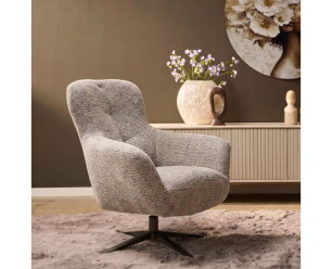 Draaibare Fauteuil Nena Bruin