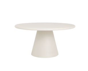Mello Eetkamertafel rond wit 150 cm