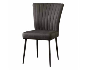 Toledo Stoel - fabric Savannah anthracite