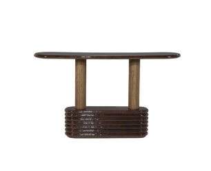 Sidetable Kyan 130x32cm - bruin | Eleonora
