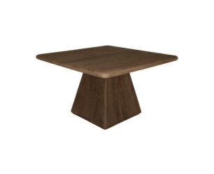 Asti Eetkamertafel vierkant bruin 130 cm