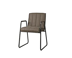 Santo Armstoel - fabric Miami 002 grey