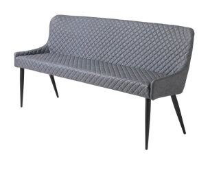 OTTOWA SOFA BENCH GREY PU