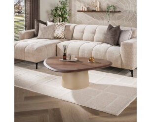 Salontafel Dune driehoekig - Beige