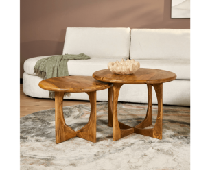 Bijzettafel Milou | Naturel | 60 cm