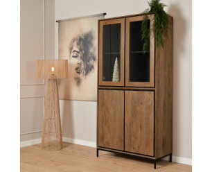 Vitrinekast RichWood | 100 cm