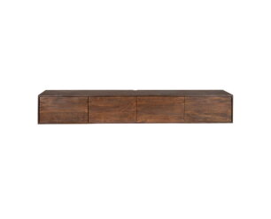 Zwevend tv meubel Vision Brown | 200 cm