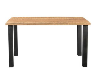 Eettafel Bas Mangohout 140 - 240 cm -140x80