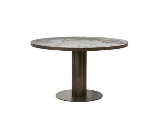 Eettafel Gino 130x130cm - bruin | Eleonora